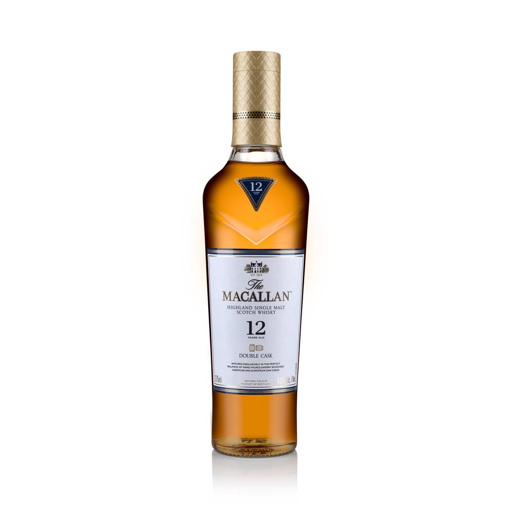 The Macallan Double Cask 12 Year Old Single Malt Scotch Whisky (375 ml)