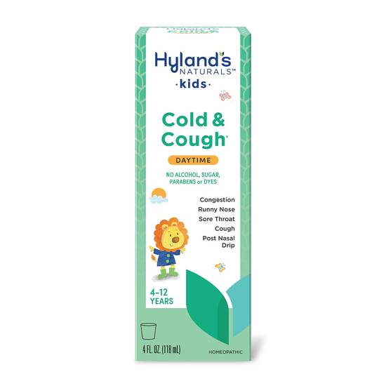 Homeopathic  Hyland's Multi-Symptom Cold 'n Cough Syrup for Kids