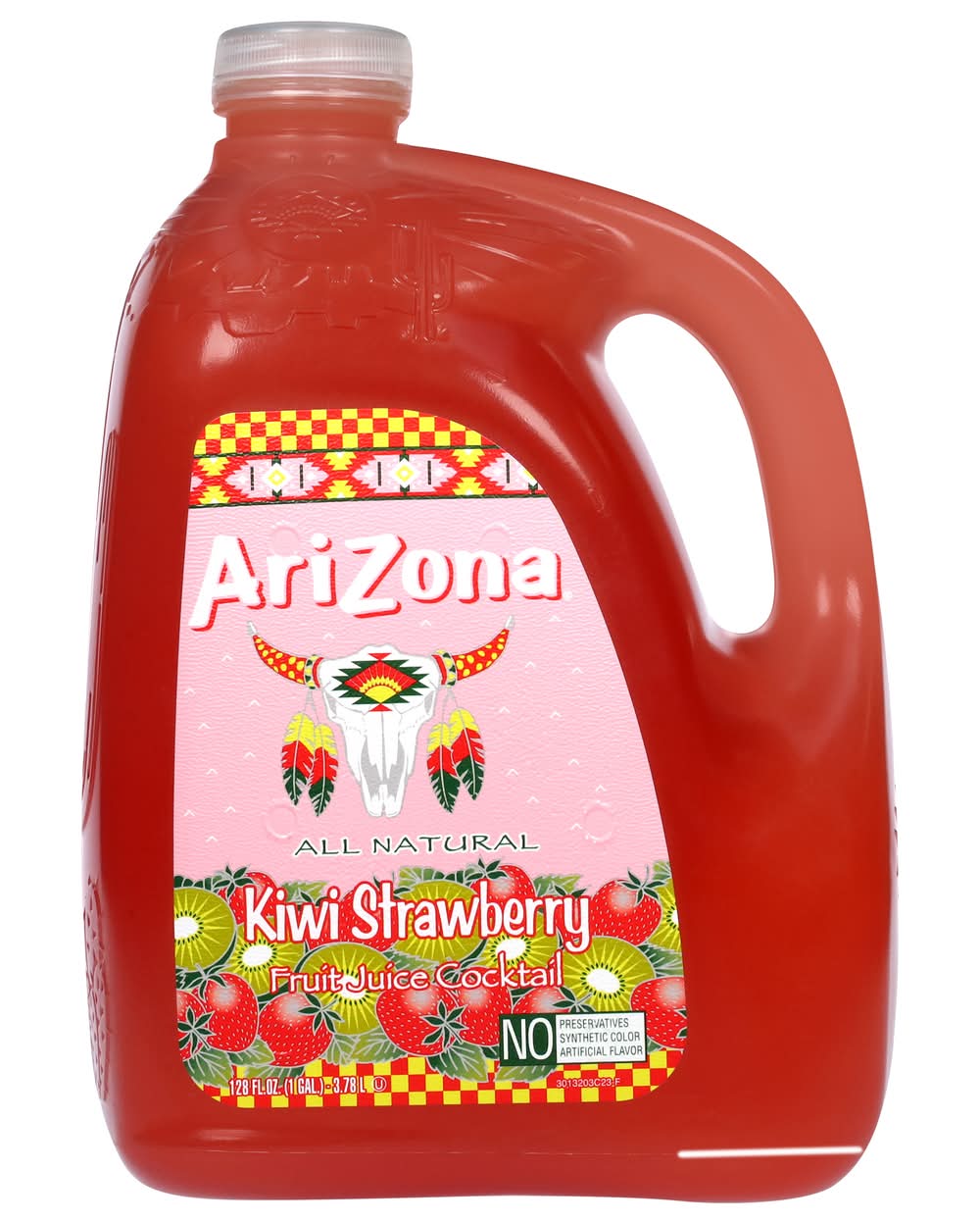 AriZona All Natural Fruit Juice Cocktail, Kiwi Strawberry (128 fl oz)