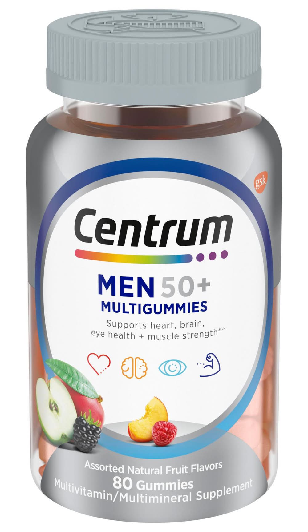 Centrum Men 50+ Multivitamin Multimineral Multigummies (1.5 oz)