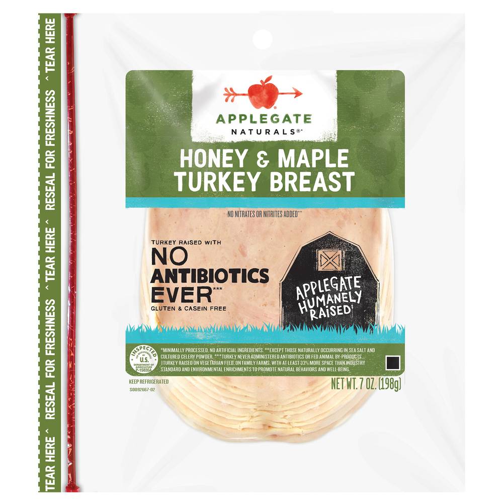 Applegate Honey & Maple Turkey Breast (7 oz)