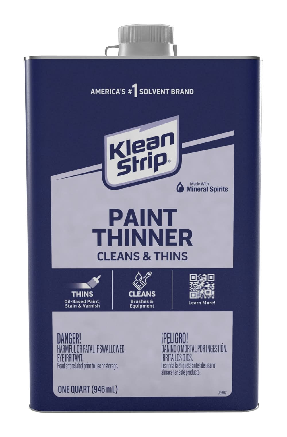 Klean Strip 32 -fl oz Fast to dissolve Paint thinner