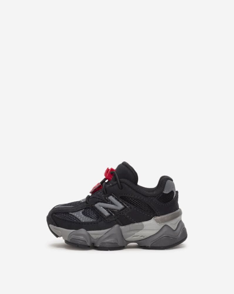New Balance 9060 Boys Toddler Shoe, 10, Black/Castle Rock