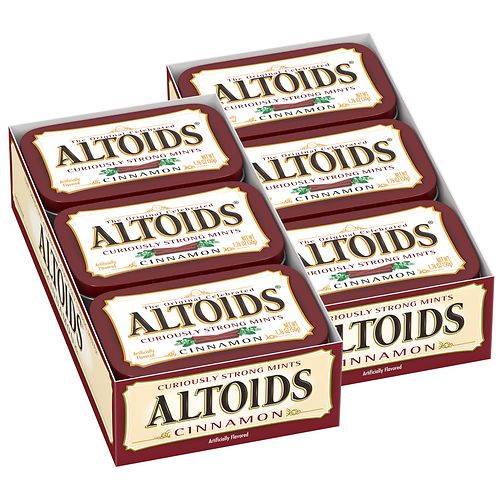 Altoids Curiously Strong Mints Cinnamon - 1.76 oz x 12 pack