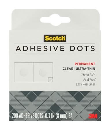 Scotch® Adhesive Dots 200-Pack