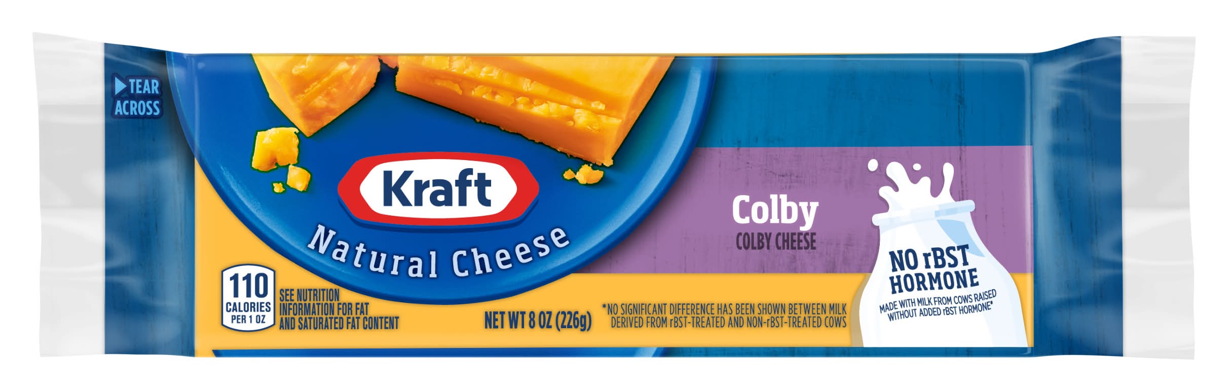 Kraft Natural Cheese Block, Colby (8 oz)
