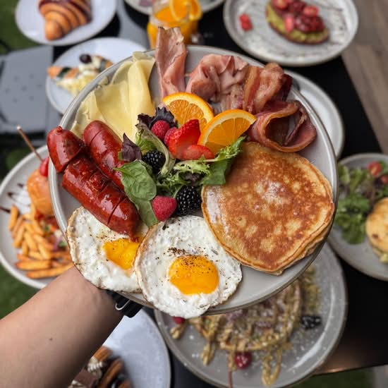 Big Brunch Pancake Platter