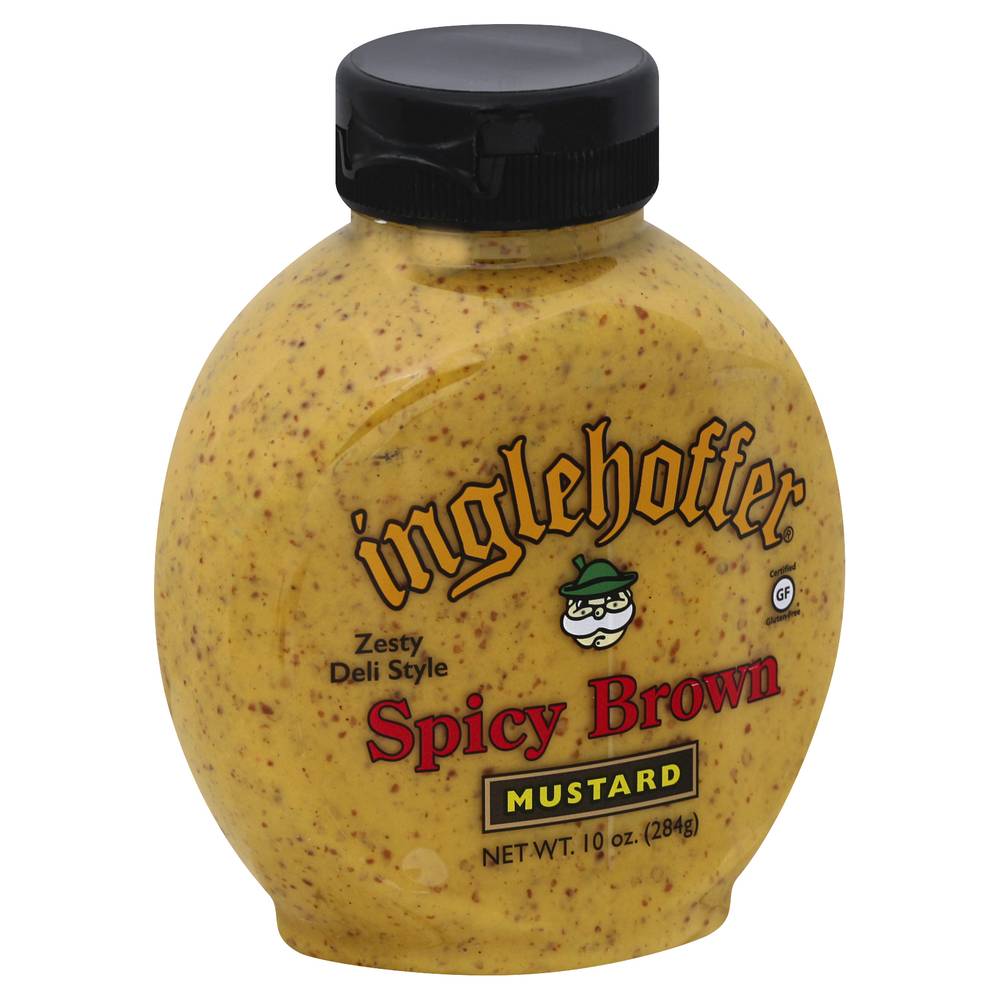 Inglehoffer Spicy Brown Mustard (10 oz)