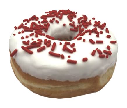 December Sprinkle Donut