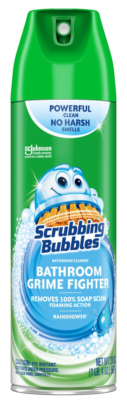 Scrubbing Bubbles Rainshower Scent Bathroom Cleaner 20 Oz Foam