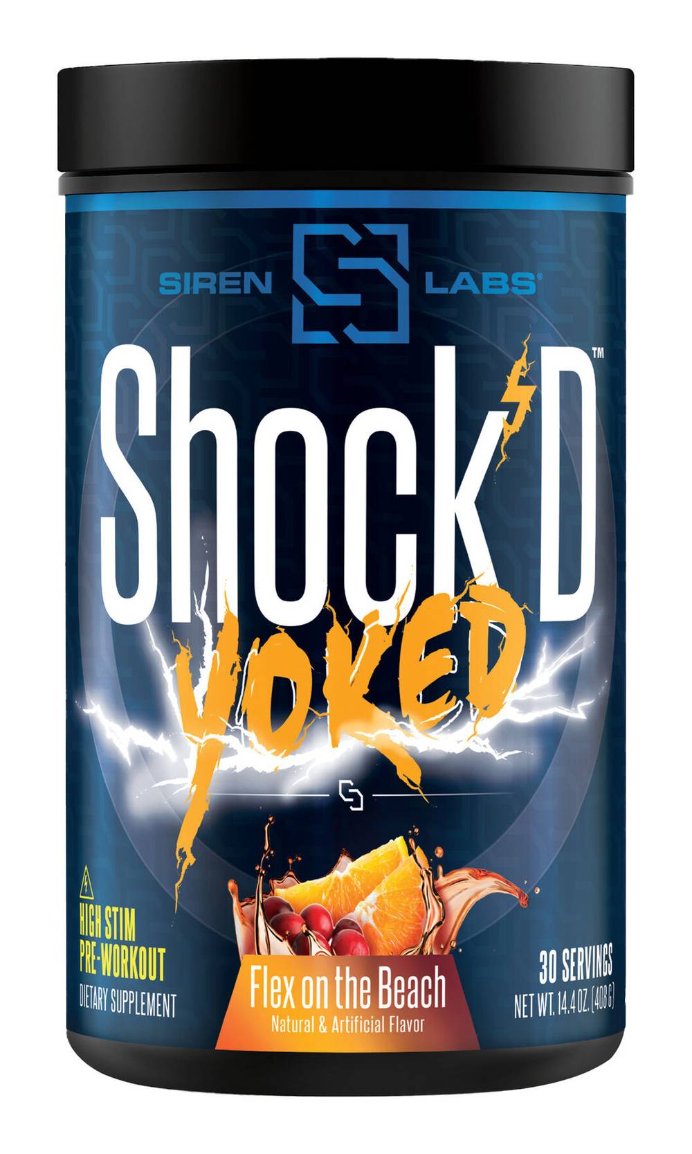 Shock'D Yoked - Flex on the Beach (30 Servings) (1 Unit(s))