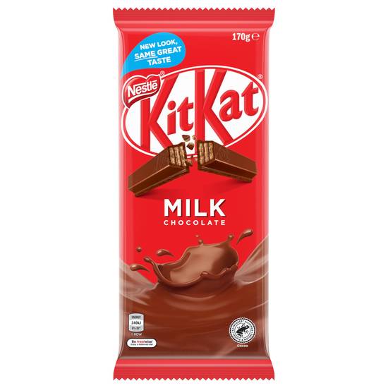 Nestle Kitkat Original Milk Chocolate Block 170g