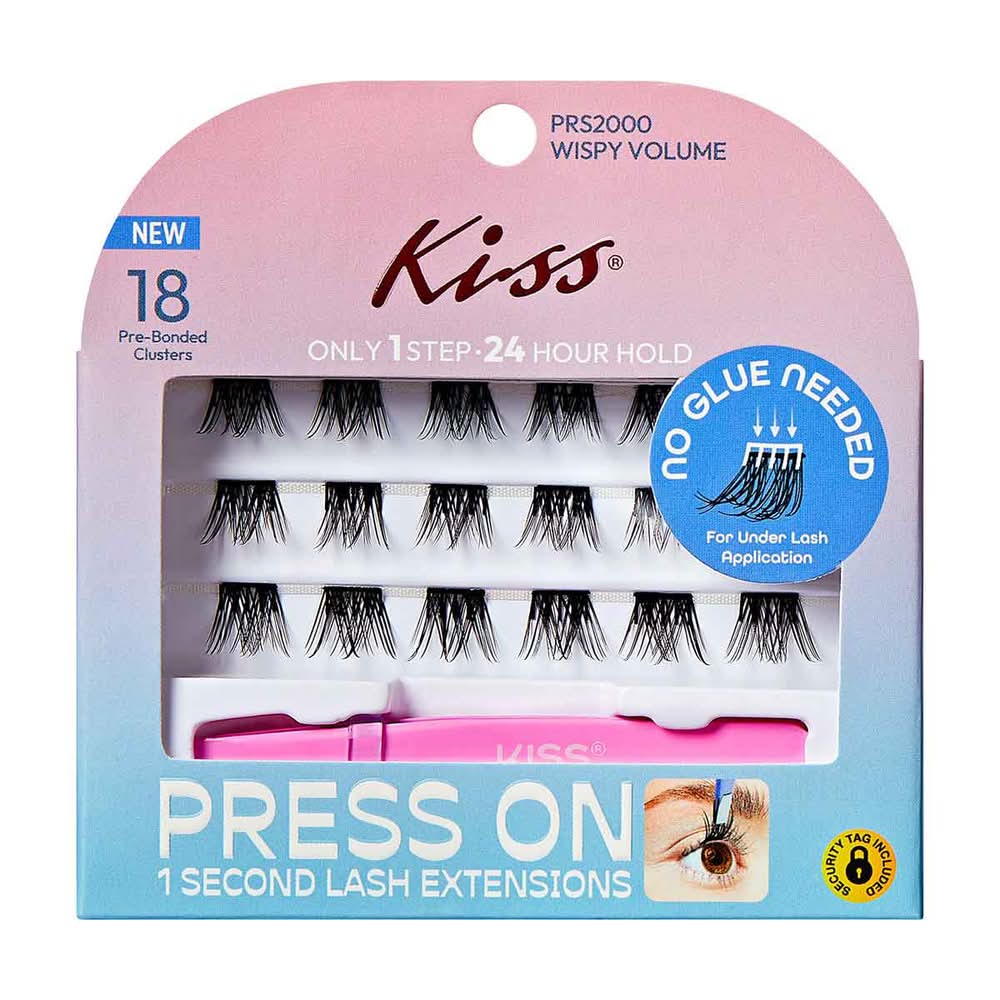 KISS Press on 1 Second Lash Extension Kit (18 ct)