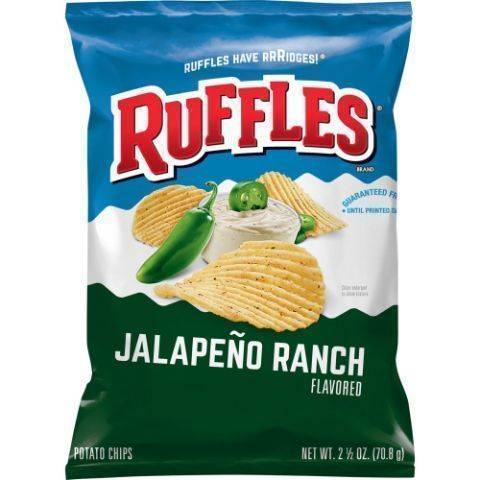 Ruffles Potato Chips Jalapeno Ranch 2.5oz