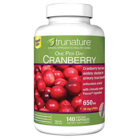 Trunature Cranberry 650 mg (140 ct)