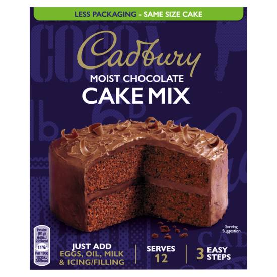 Cadbury Moist Cake Mix (400g)