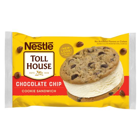 Nestle Toll House Chocolate Chip Ice Cream Sandwich 1ct 6oz