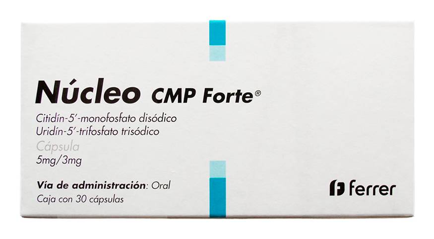 Ferrer · Núcleo c.m.p forte cápsulas 5 mg (30 un)
