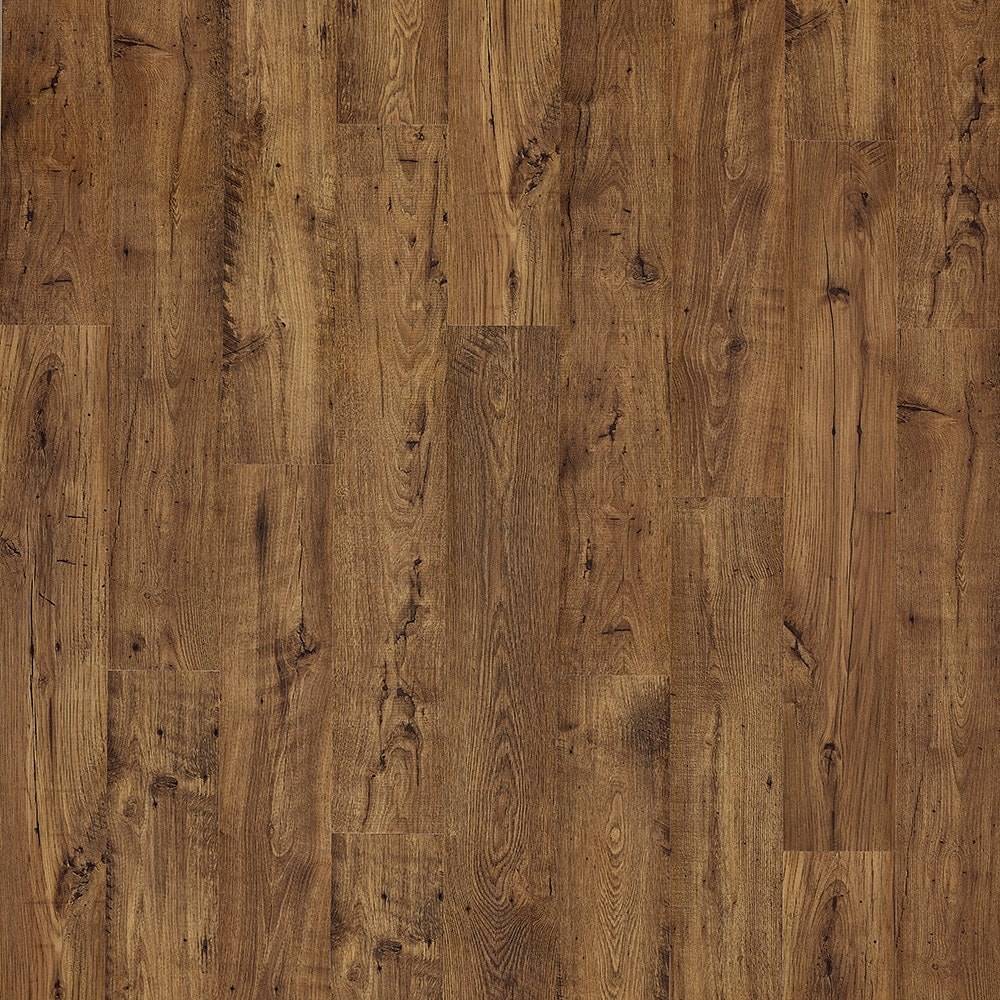 STAINMASTER PetProtect Beckett Ridge Chestnut 12-mm T x 7-1/2-in W x 47-1/4-in L Waterproof Wood Plank Laminate Flooring (22.09-sq ft / Carton) | SM101