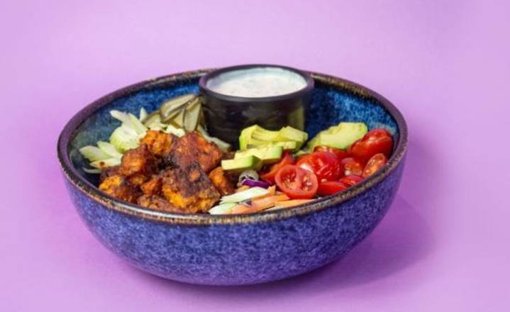 Buffalo Tempeh Salad