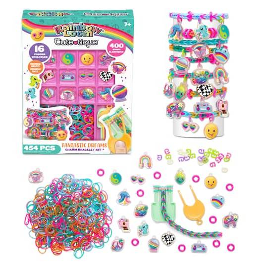 Rainbow Loom Cutetique Fantastic Dreams Charm Bracelet Kit, 6 X 8 X 1.5 in, Multicolor