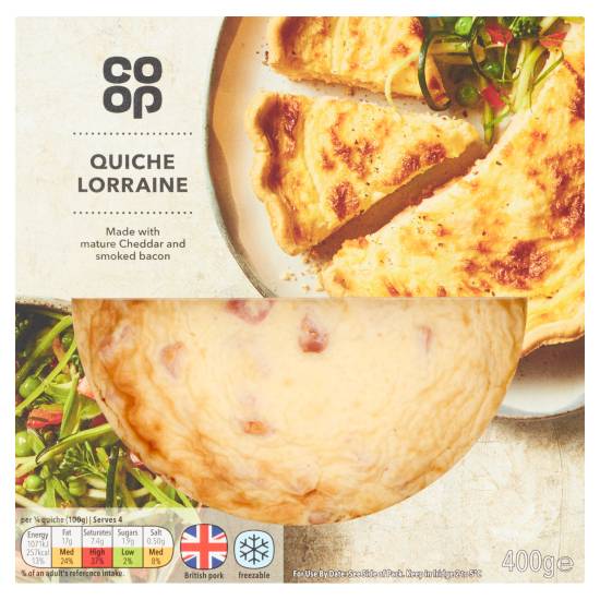 Co-op Quiche Lorraine (400g)