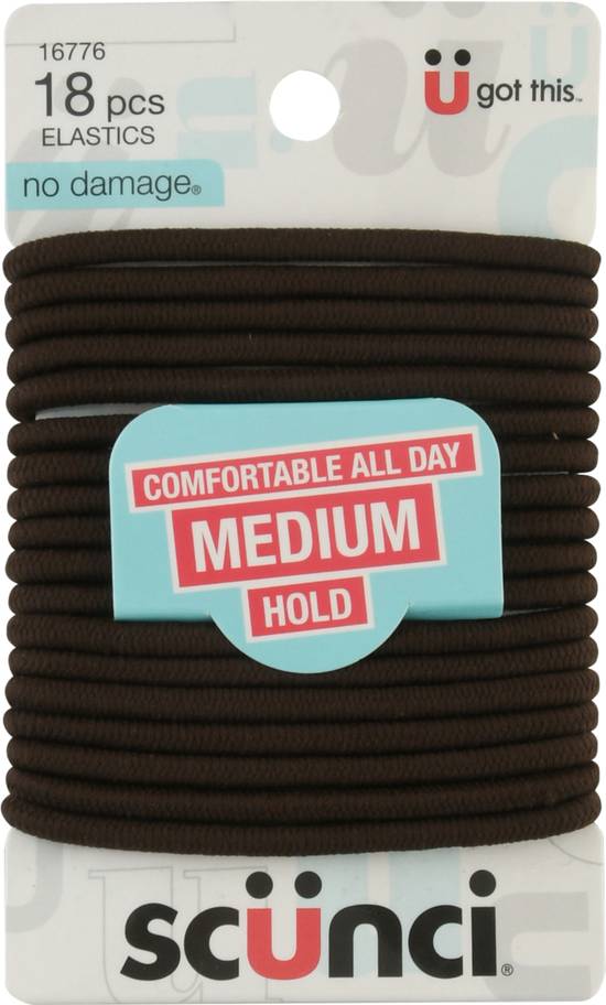 Scunci Elastics No Damage (18 ct)