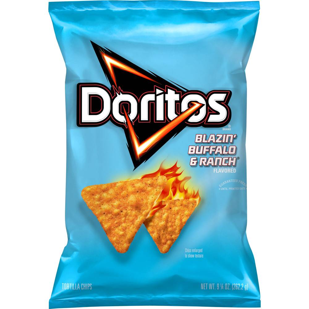 Doritos Tortilla Chips (blazin buffalo-ranch)