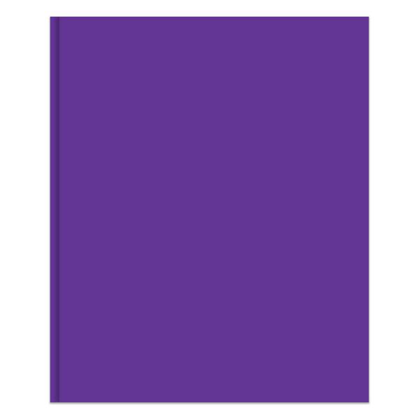 Office Depot Letter Size Purple 2-pocket School-Grade Paper Folder With Prongs