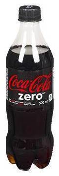 Coca-Cola Zero Sugar Cola Soda (500 ml)