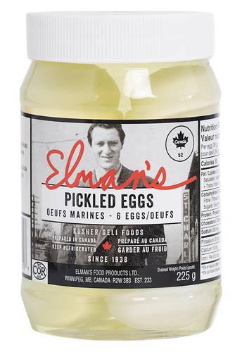 Elman's Pickled Eggs (225 g, 6 ct)