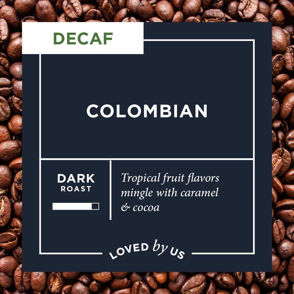 The Fresh Market Decaffeinated Colombian Whole Bean Coffee