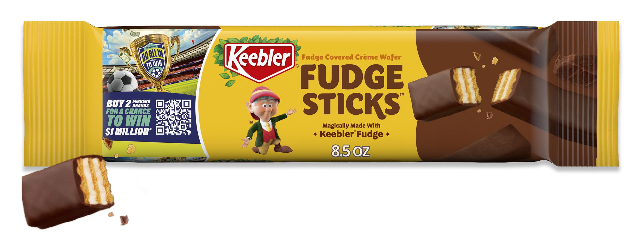 Keebler Fudge Sticks Original Creme Wafer (8.5 oz)