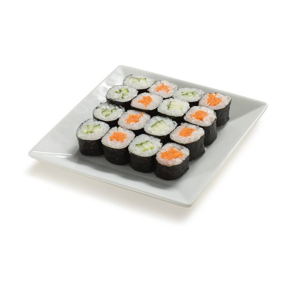 Sushi With Gusto Vegetable Hosomaki (16 Piece)