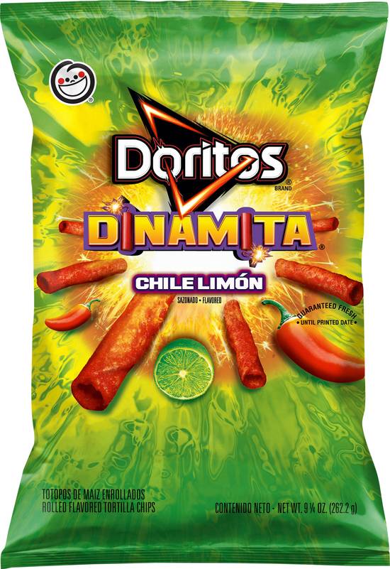 Doritos Dinamita Rolled Tortilla Chips (chile limon)
