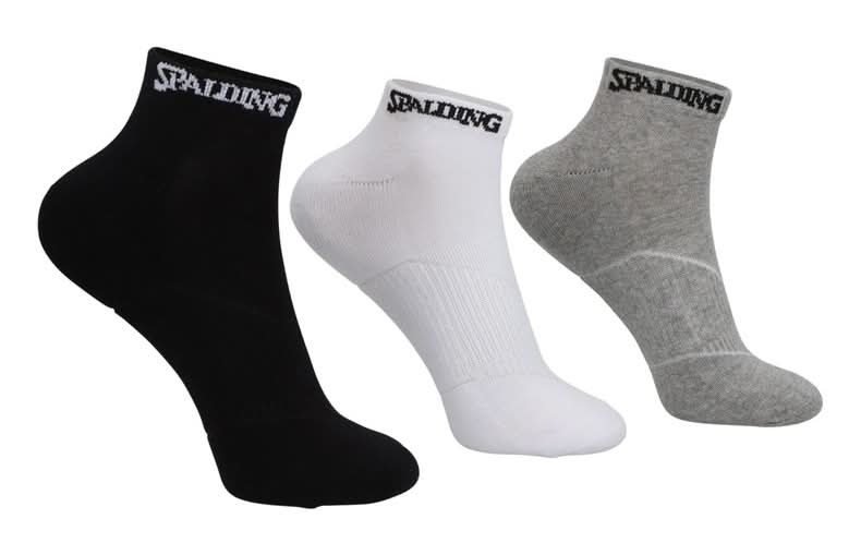 Spalding Calcetín Logo Cortos Surtido T 28 a 34 diseño 1 28-34