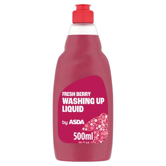 Asda Washing Up Liquid (fresh berry)