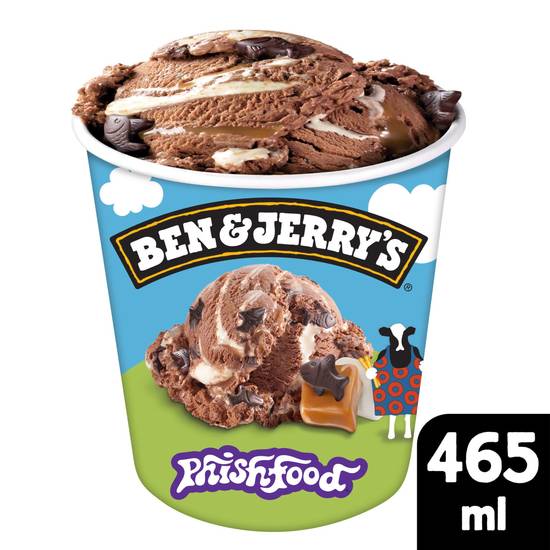 SAVE £1.45 Ben & Jerry's Phish Food Chocolate Ice Cream Tub 465ml