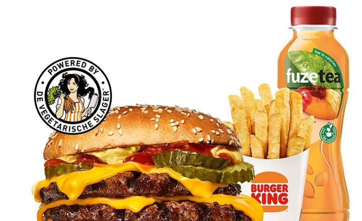 Veggie Double Cheeseburger XXL menu