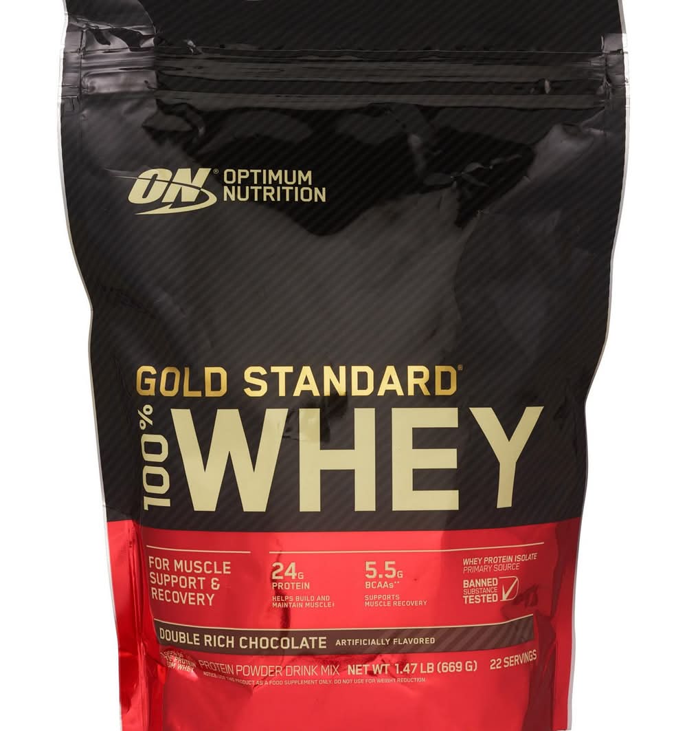 Optimum Nutrition Gold Standard 100% Whey, Double Rich Choc
