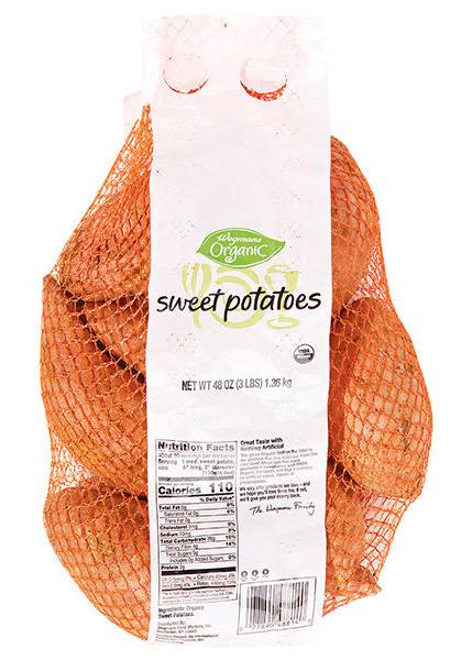 Wegmans Organic Sweet Potatoes
