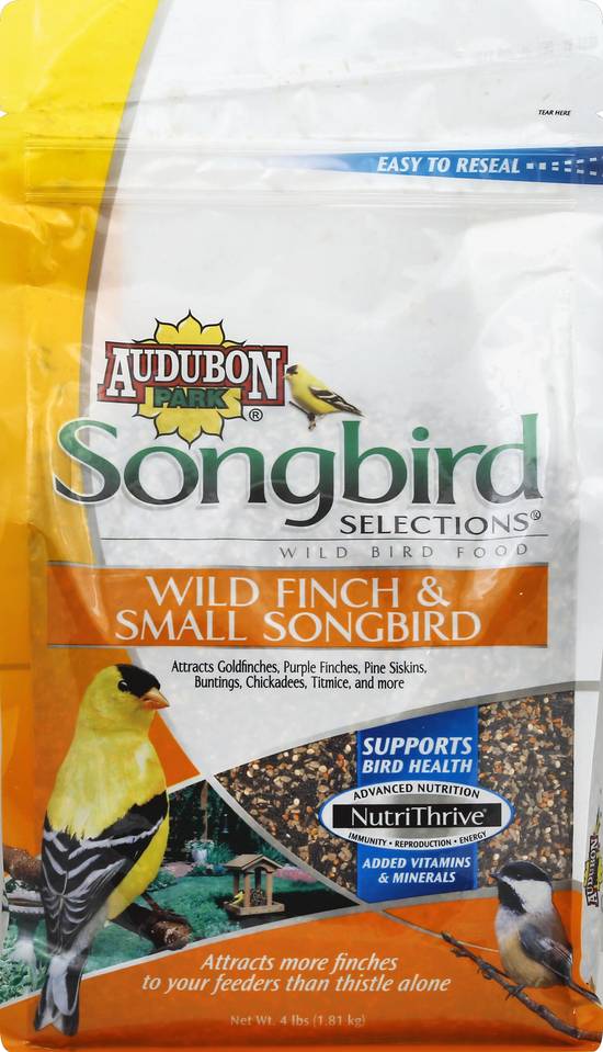 Audubon Park Wild Finch & Small Songbird Food (4 lbs)