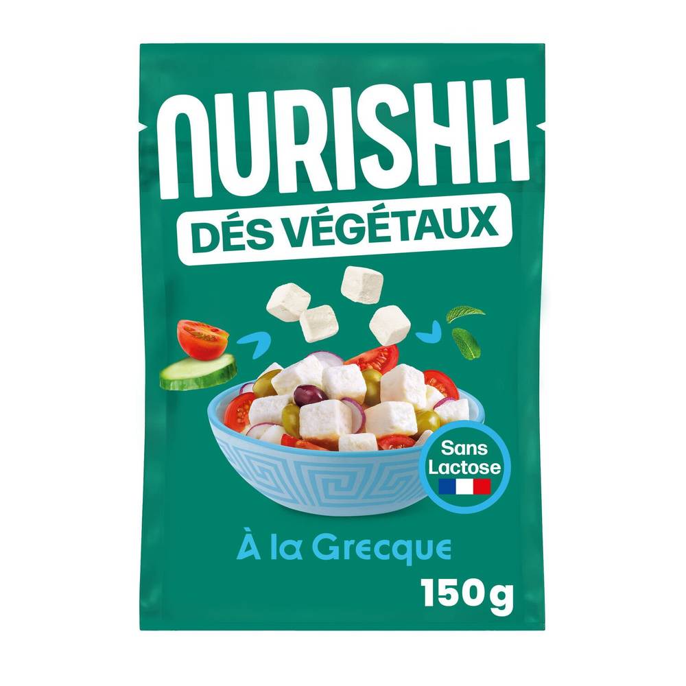 Dés végétaux saveur feta NURISHH - le sachet de 150g