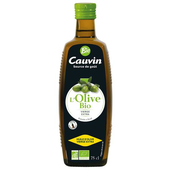 Cauvin - Huile d'olive vierge extra biologique (750 ml)