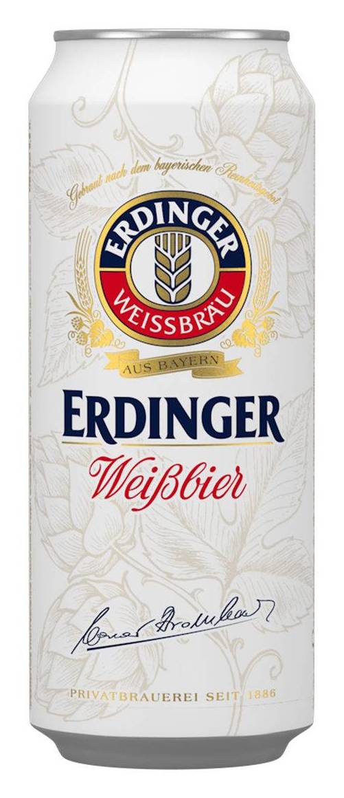 Erdinger Weissbier (500 ml Can)