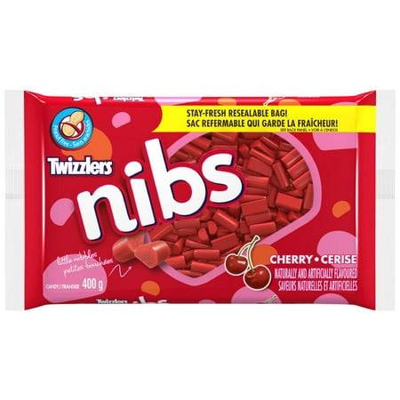 Twizzler's Nibs Candy, Cherry (400 g)