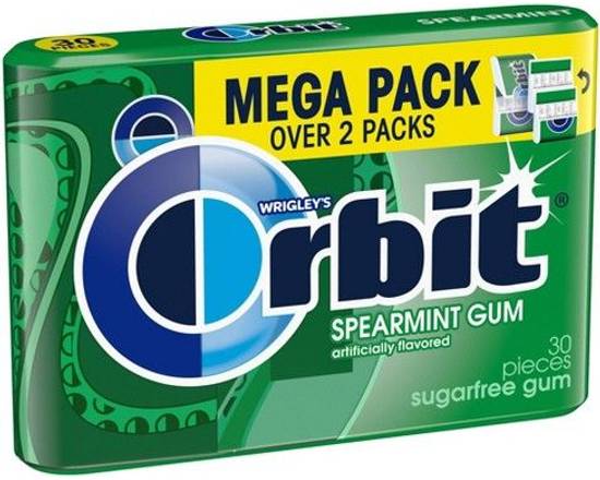 Orbit Mega Pack Sugar Free Spearmint Gum 30 Pack