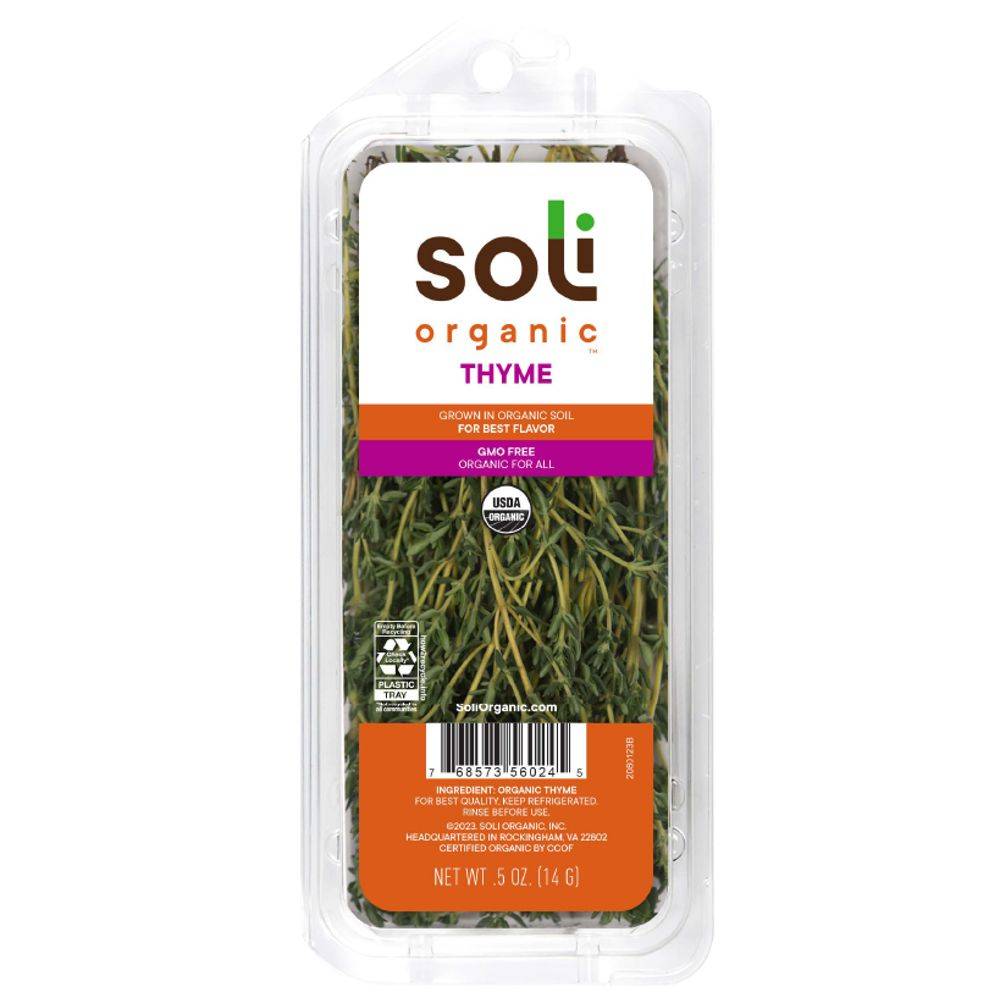 Produce Soli Organic Thyme