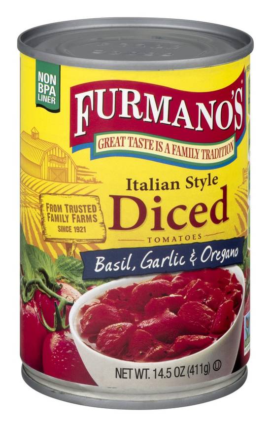 Furmano's Italian Style Diced Tomatoes Delivery Near You Uber Eats