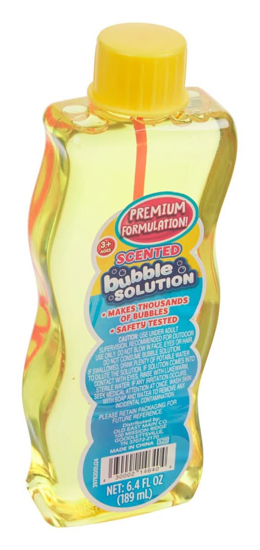 Premium Formulation Scented Bubble Solution 3+ Years